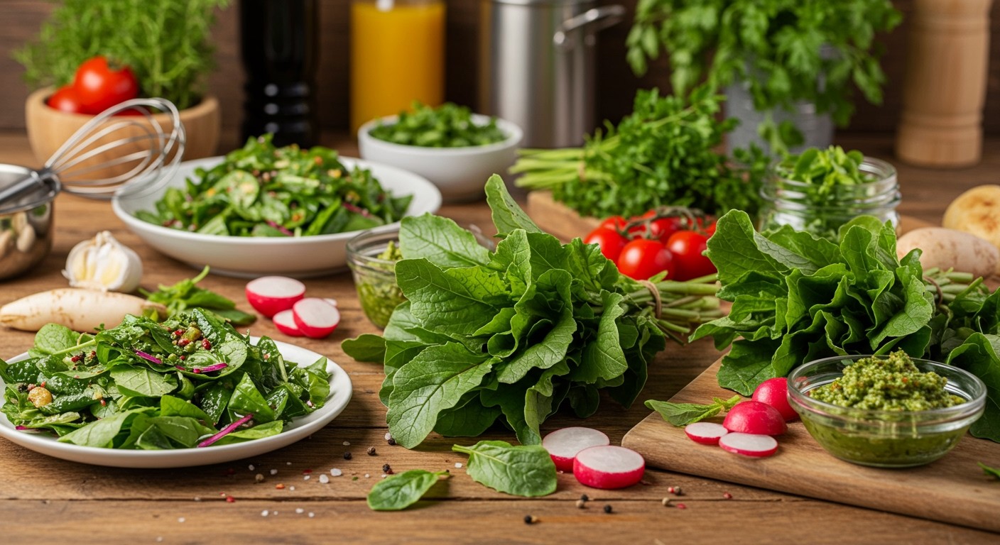 A reteklevél salátákban és turmixokban is csodás!