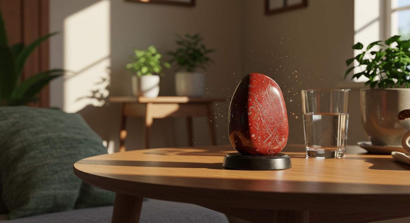 A sárkányvér kő erősíti a pozitív energiák áramlását.