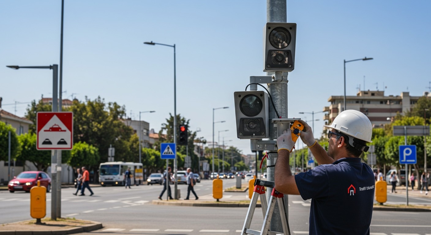 A sebességmérő kamerák elhelyezése a baleseti statisztikák alapján történik.