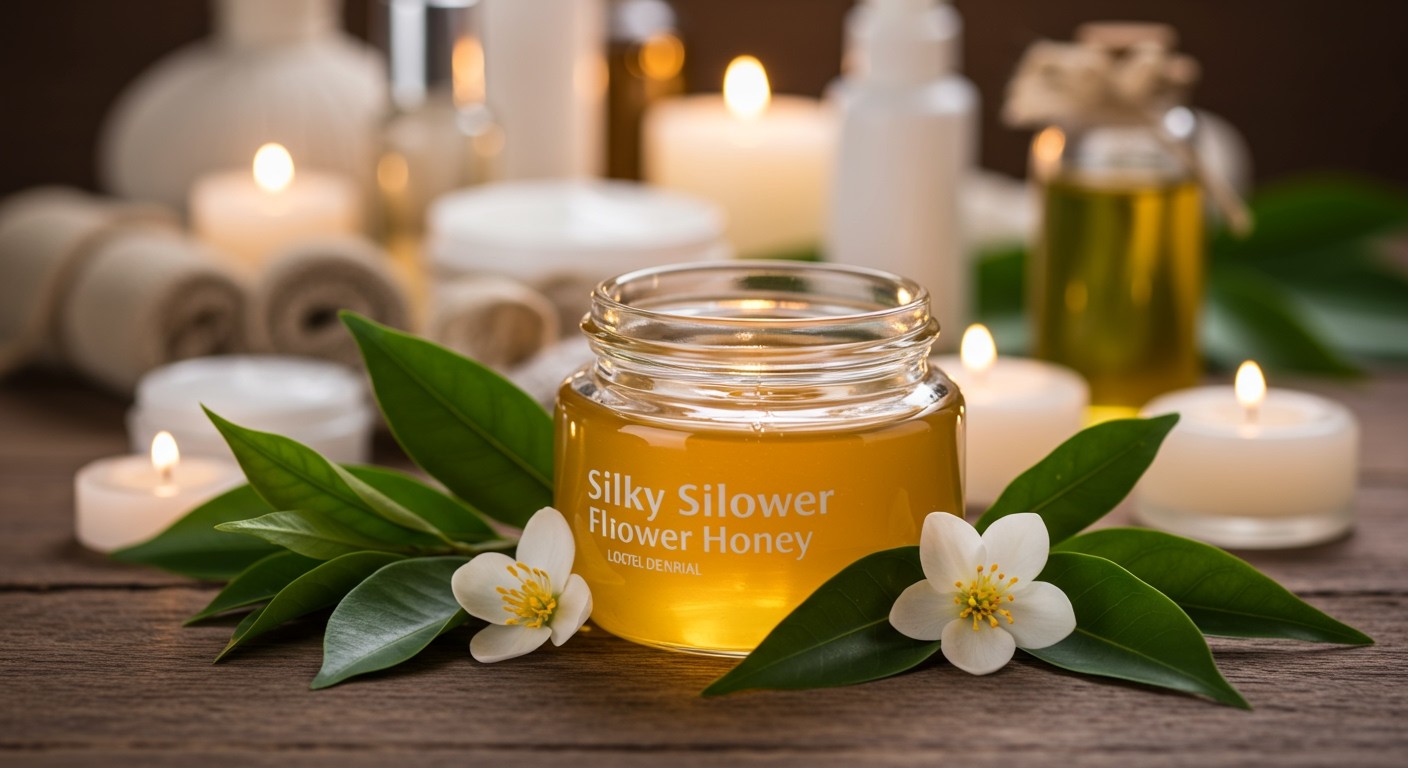 A selyemfűméz hidratál, gyógyít és regenerálja a bőrt.