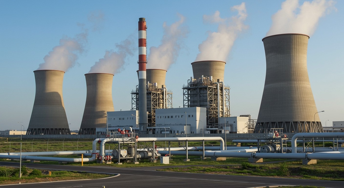 A szárazhűtés hatékony energiafelhasználást biztosít erőművekben.