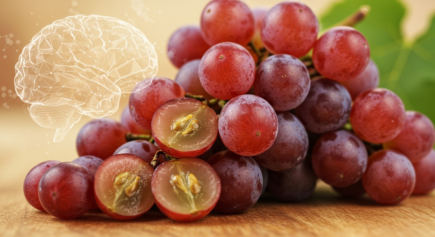 A szőlőmag antioxidánsai javítják a memóriát és koncentrációt.