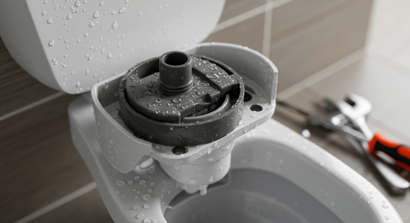 A szivárgás gyakran a töltőszelep hibájából ered.