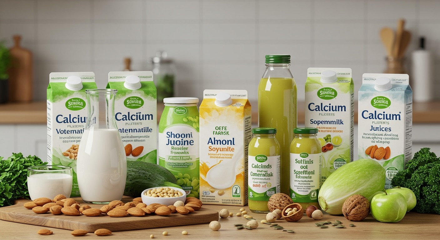 Növényi tejek gazdag kalciumban és vitaminokban is.