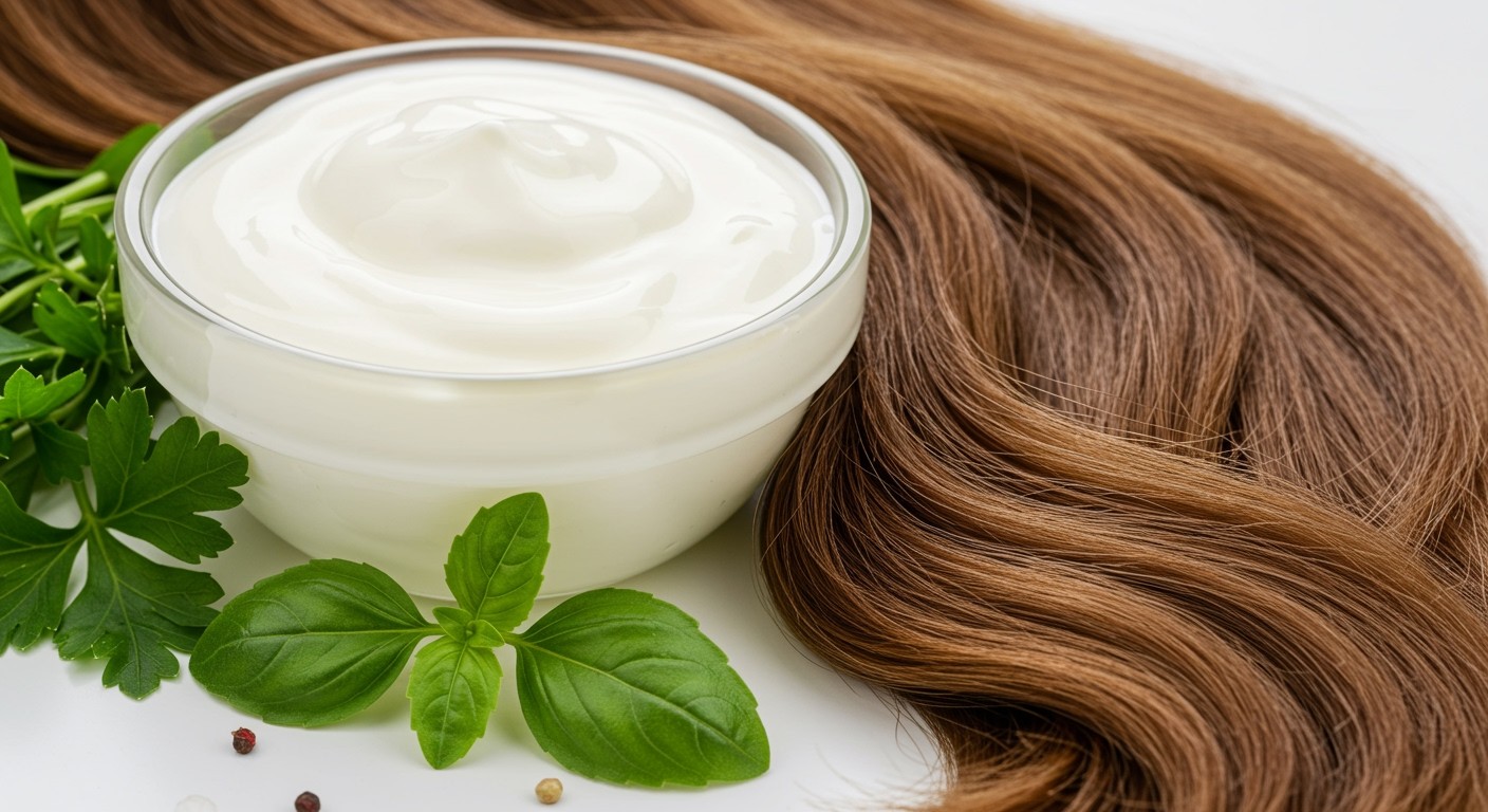 A tejföl hidratálja a hajat és fényessé varázsolja.