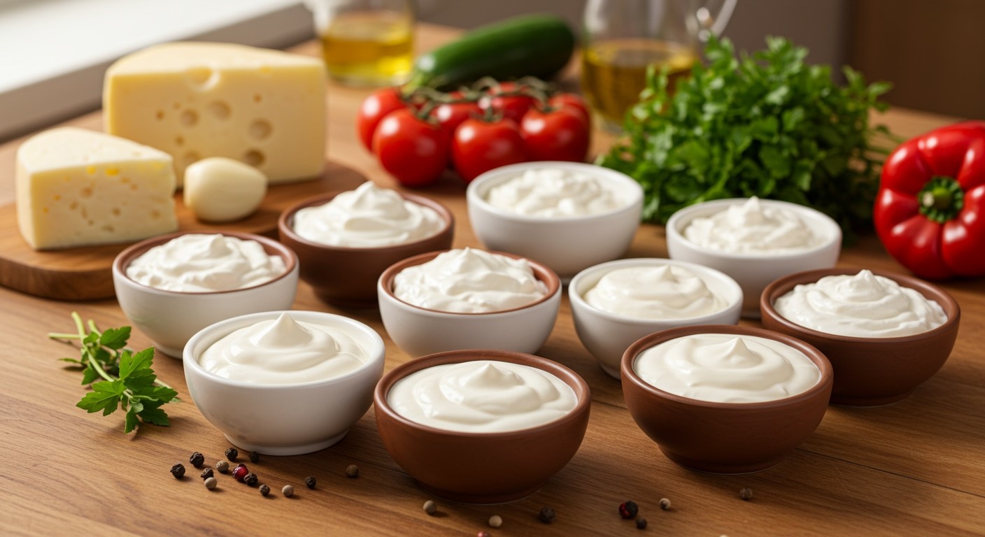 A tejföl zsírtartalma meghatározza az ízét és felhasználását.