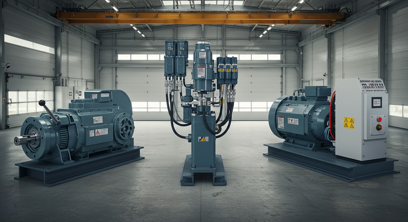 A mechanikus, hidraulikus és elektromos rendszerek teljesen eltérő működési elvek.