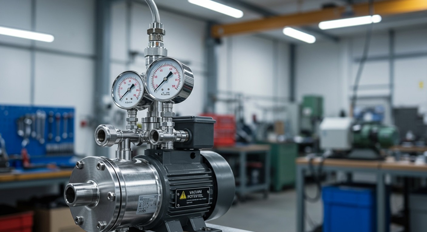 A vákuumszivattyú hatékonysága a vákuumfoktól függ.