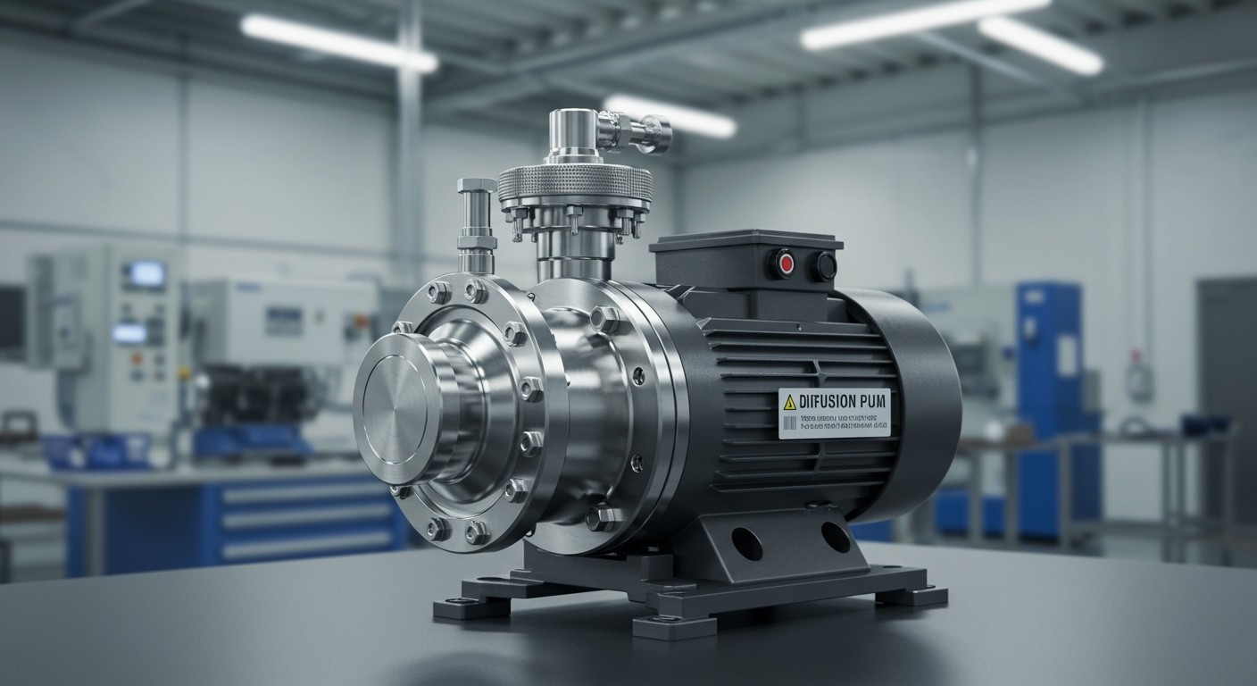 A diffúziós szivattyúk magas vákuumderekításra képesek.