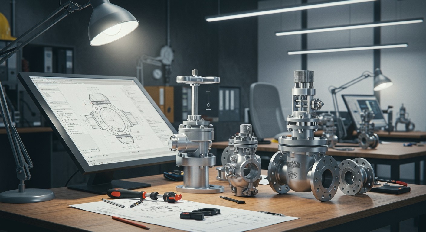 A váltószelepek tervezése innovációt és precizitást igényel.