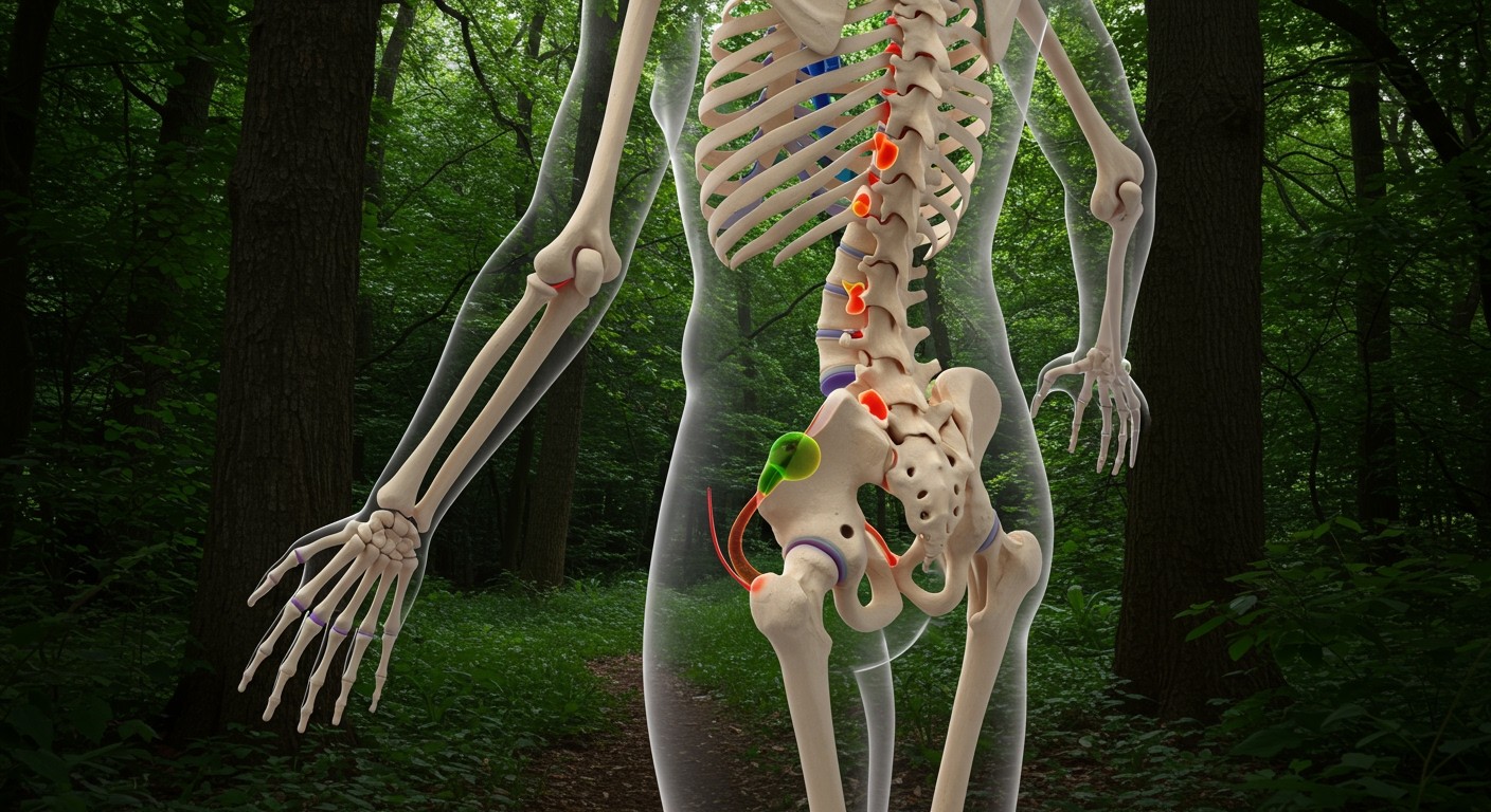 Az ízületek rugalmassága lehetővé teszi a szabad mozgást.