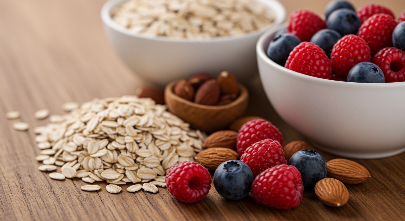 A zabpehely csökkenti a koleszterinszintet, támogatva a szívet.