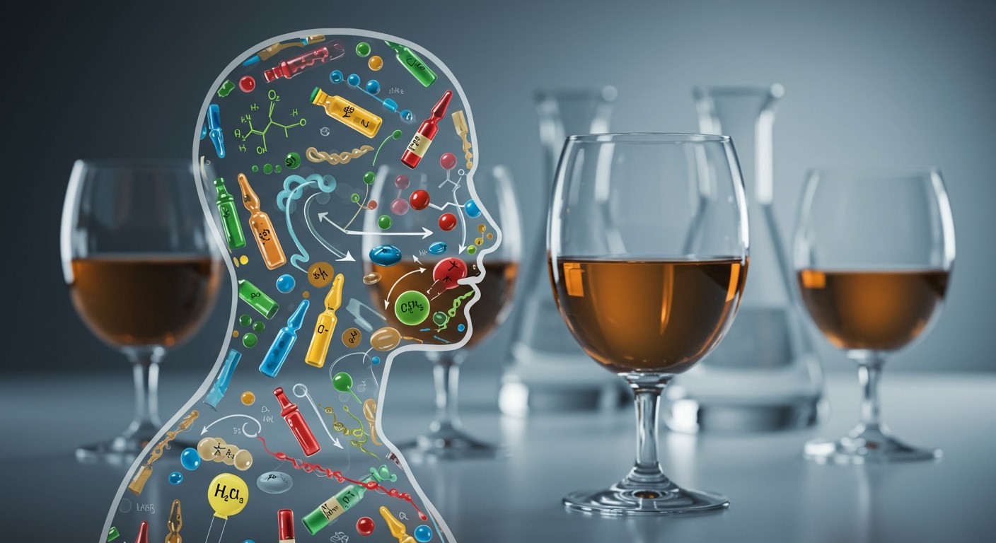 Az alkohol zavarja a hormonszint egyensúlyát és működését.