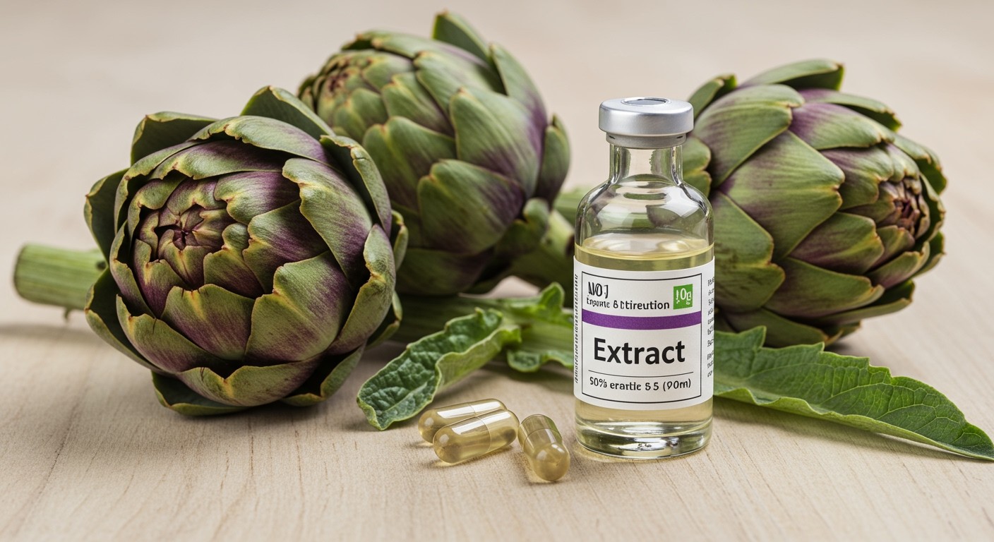 Az articsóka kivonat flavonoidjai antioxidáns hatásúak, támogatják a májat.