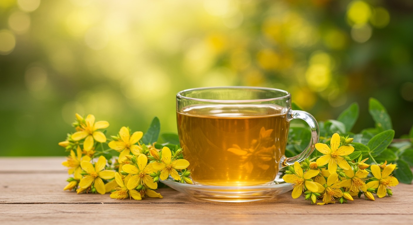 Az orbáncfű tea fényérzékenységet okozhat bizonyos embereknél.