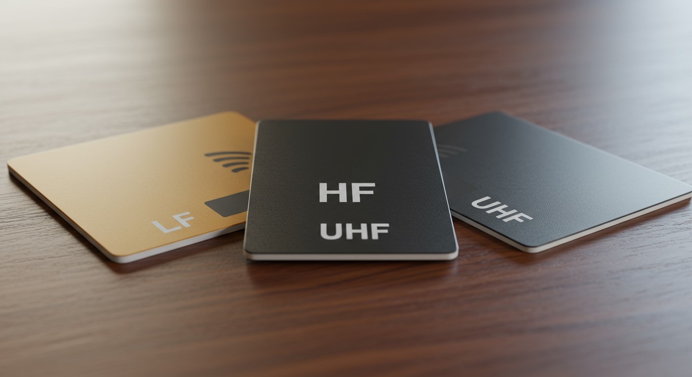 Az RFID frekvenciák különböző távolságokon működnek hatékonyan.