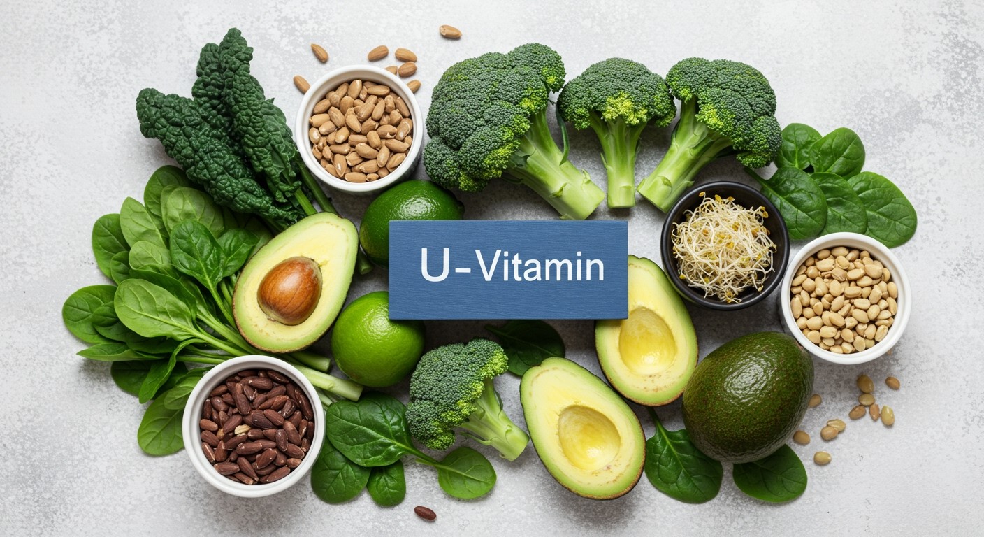 Az U-vitamin főbb forrásai: káposzta, brokkoli és spenót.