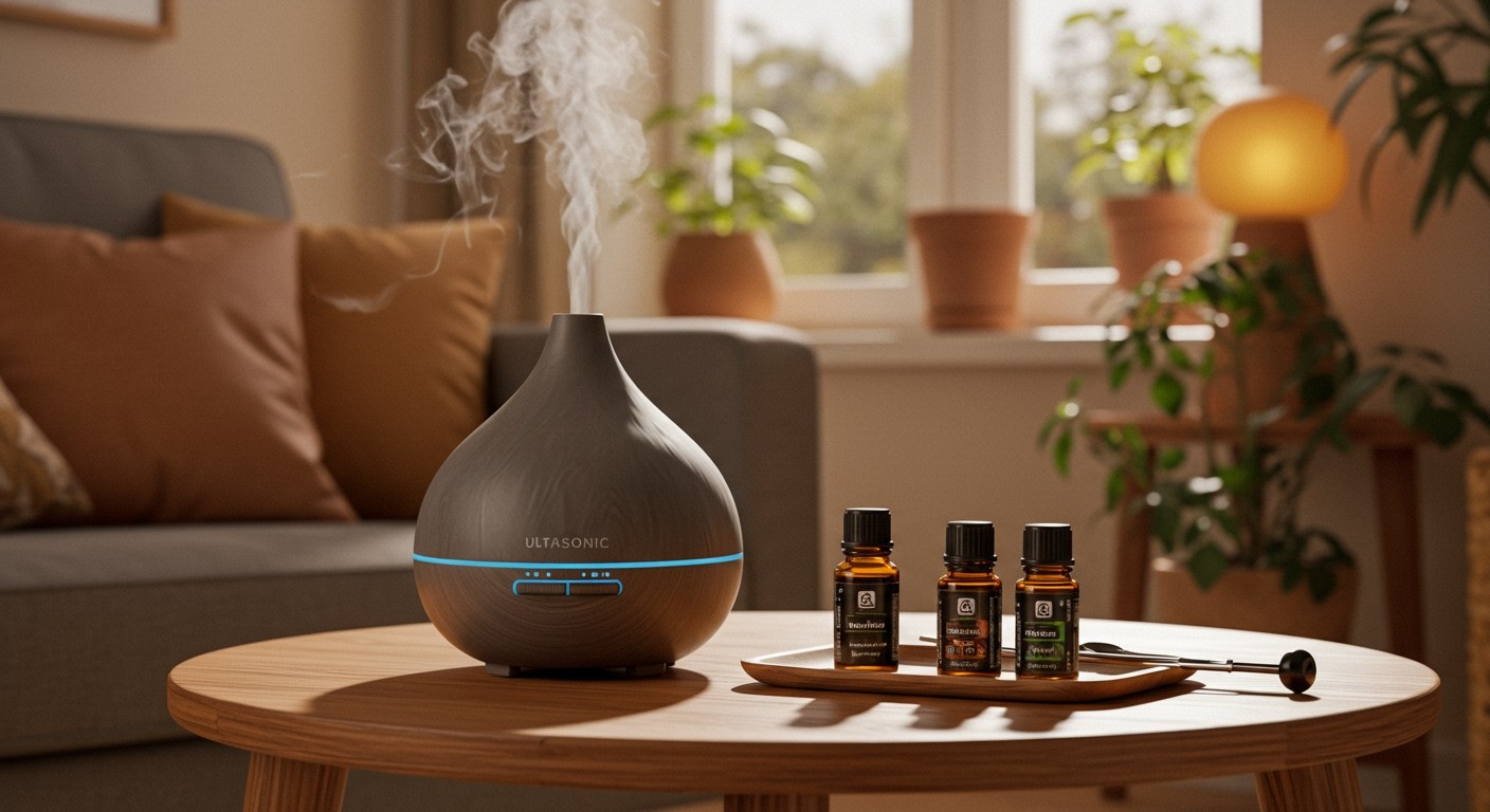 Az ultrahangos diffúzorok csendesek és energiahatékonyak.