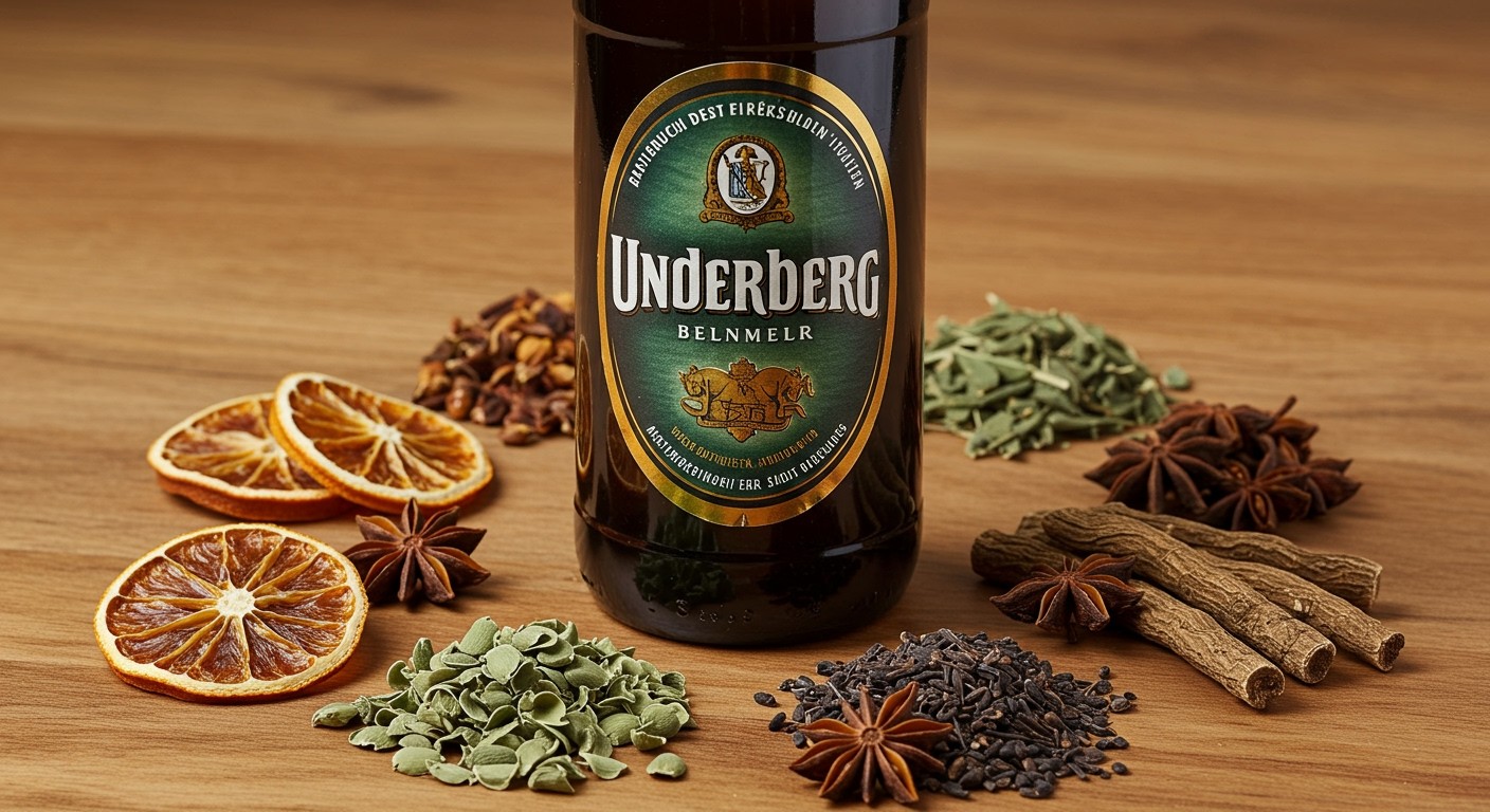 Az Underberg fő összetevői között szerepelnek a keserű gyógynövények.