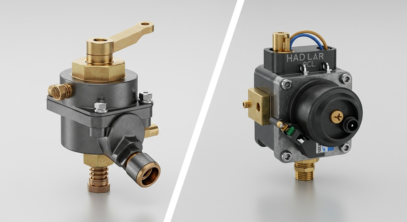 A mechanikus szelepek egyszerűbbek, az elektronikusak precízebbek.