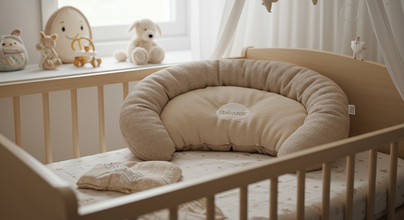 A babafészek könnyen hordozható, ideális utazásokhoz!