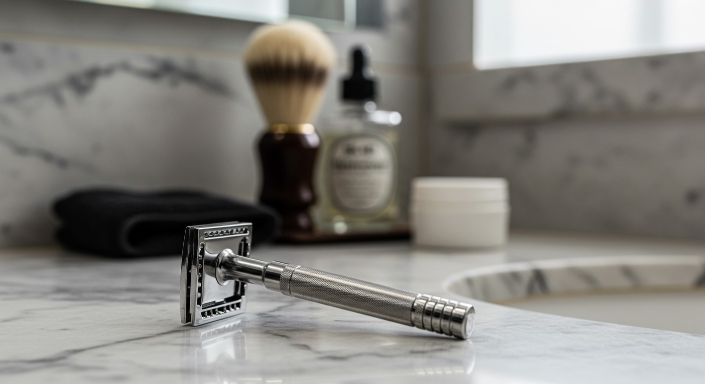 A körkéses borotva precíziós vágást biztosít minden bőrtípusnak.