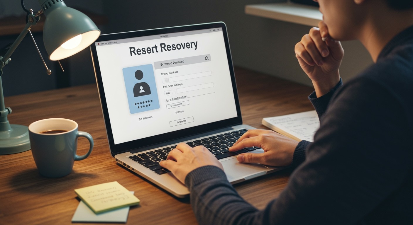 A jelszó visszaállítása egyszerű, kövesd az utasításokat!