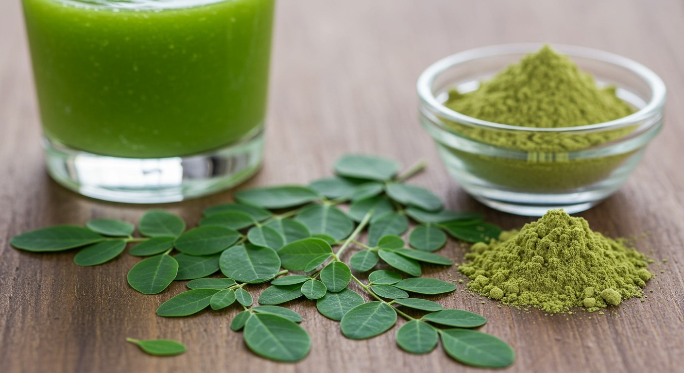 A moringa fokozza az energiaszintet és a koncentrációt.