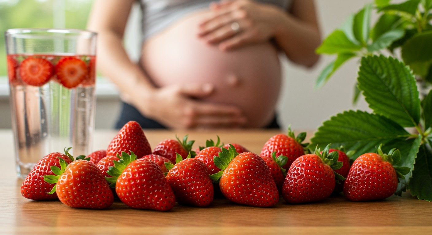 Az eper gazdag folsavban, segít a magzat fejlődésében.