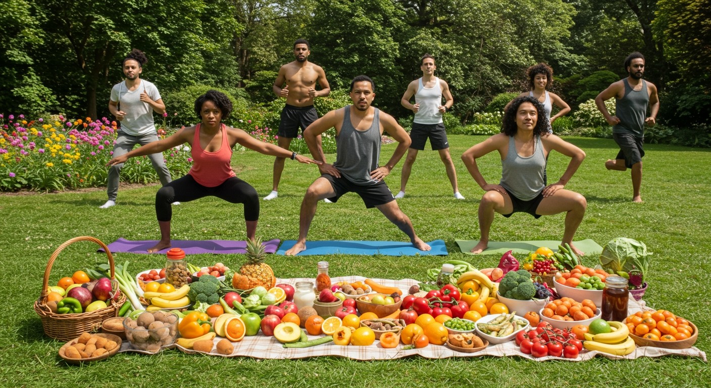 A tartós fogyás titka a megfelelő étrend és sport.