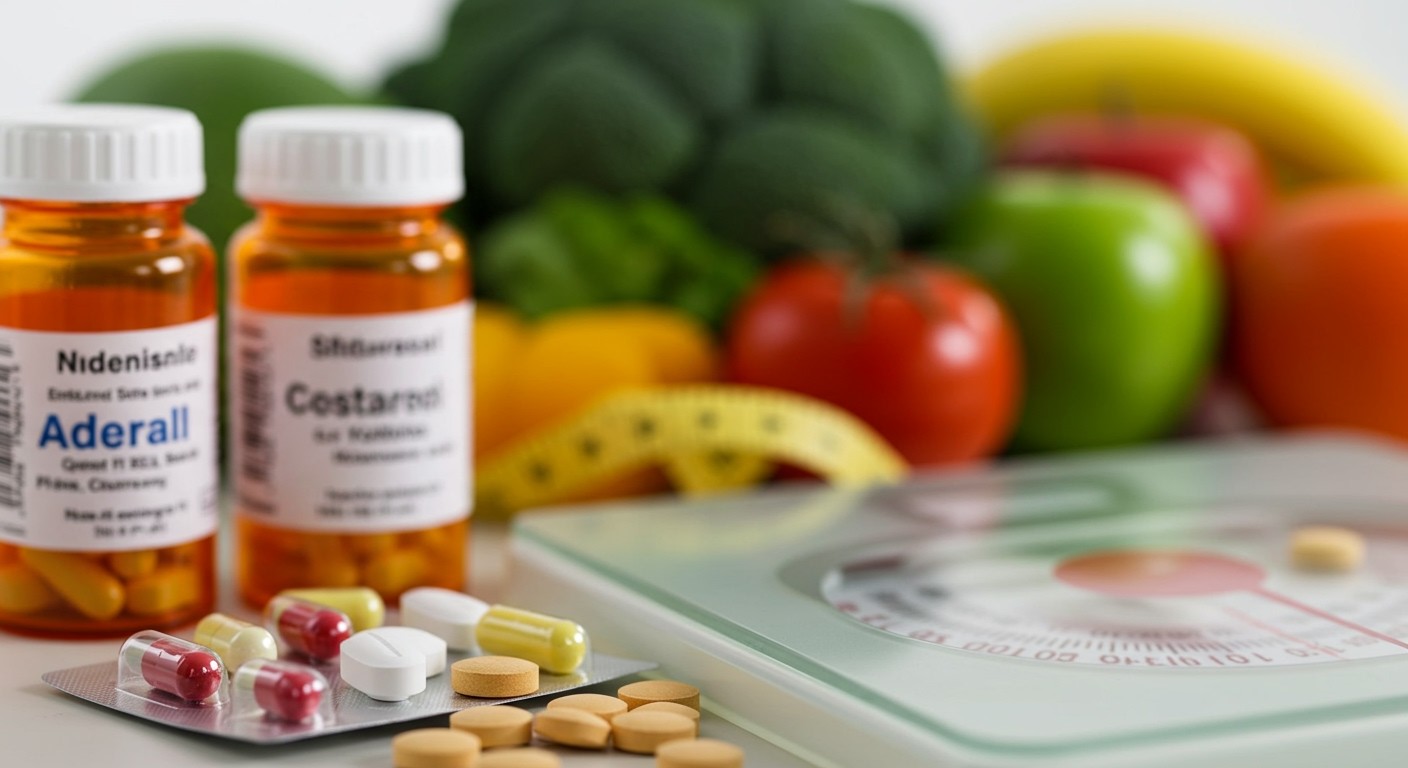 Az Adderall csökkentheti az étvágyat és fokozza a fogyást.