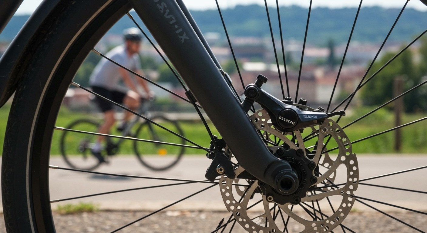 A megfelelő fékek és váltók biztosítják a biztonságot.