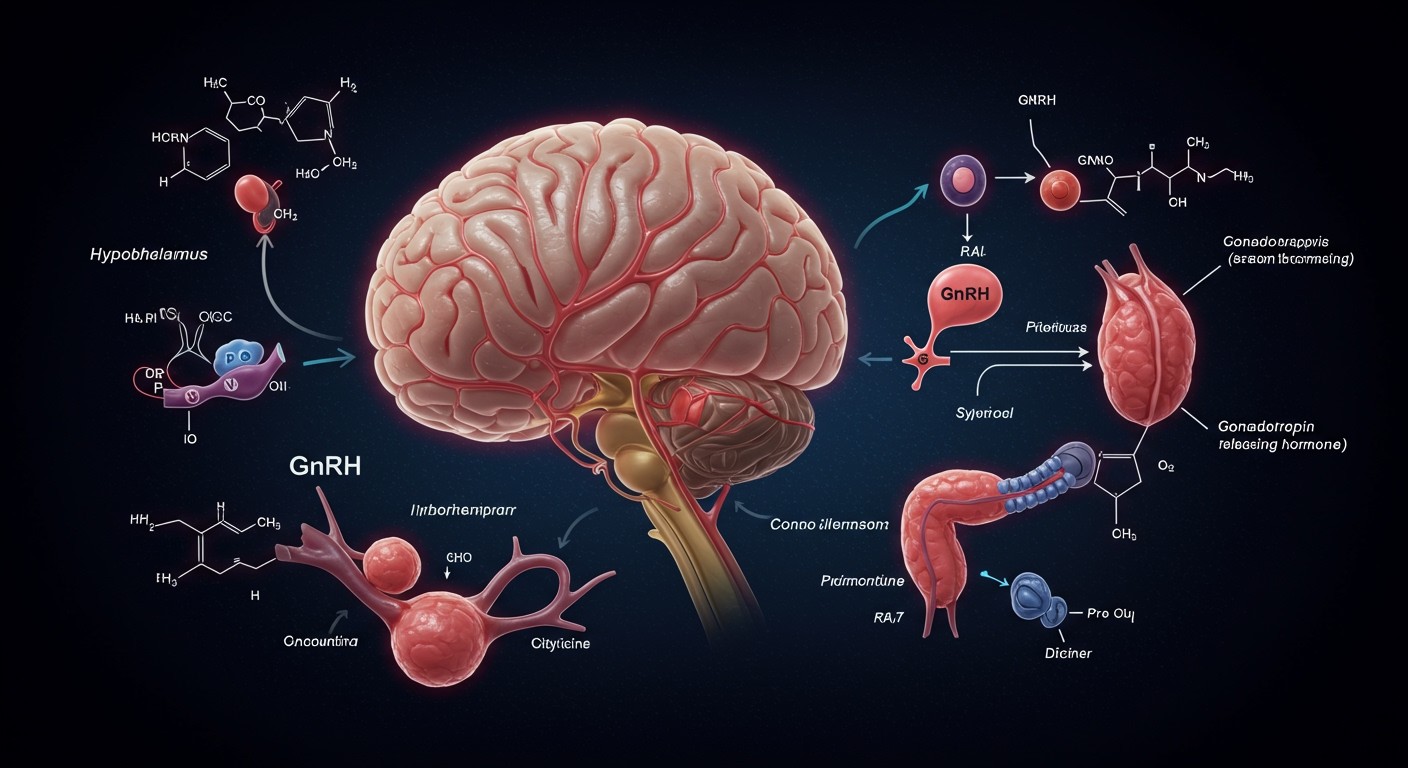 A GnRH a hipofízis hormonjait aktiválja a reprodukcióhoz.