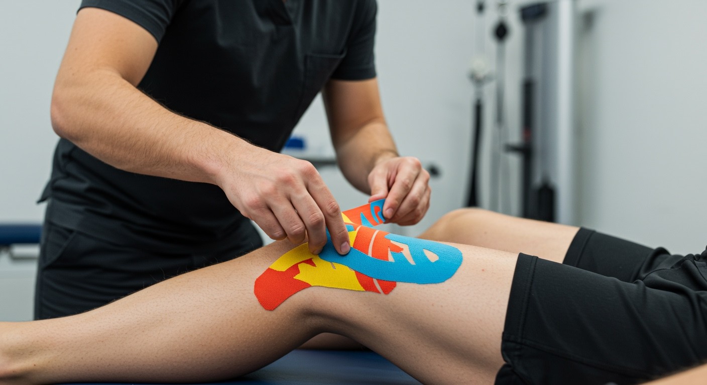 A Kinesio Tape nem csak sporty, hanem rehabilitációs célt szolgál.