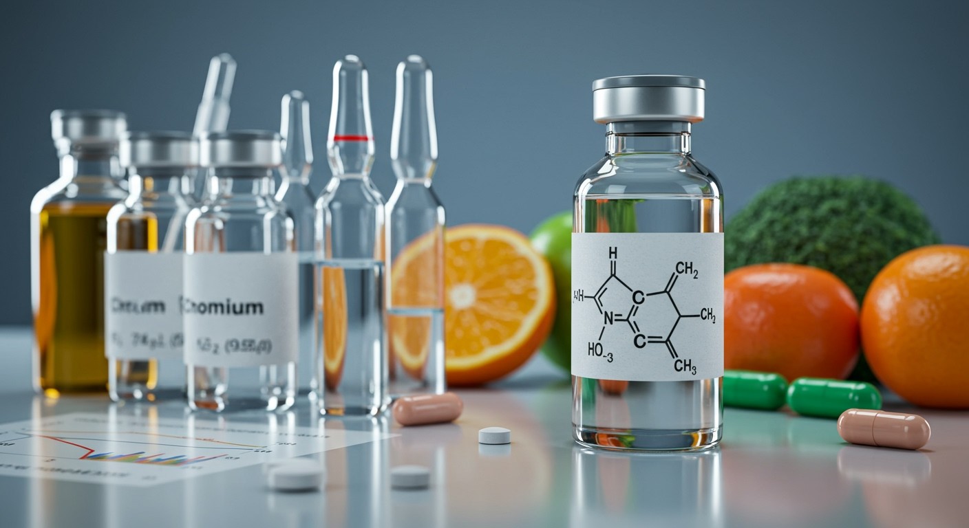 A króm befolyásolhatja a gyógyszerek hatását és felszívódását.