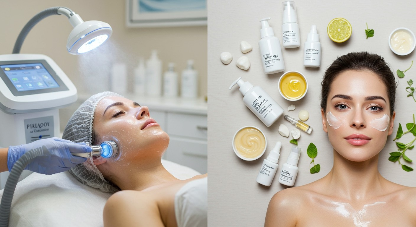 A hidroabrázió azonnali ragyogást biztosít, kíméletesen.