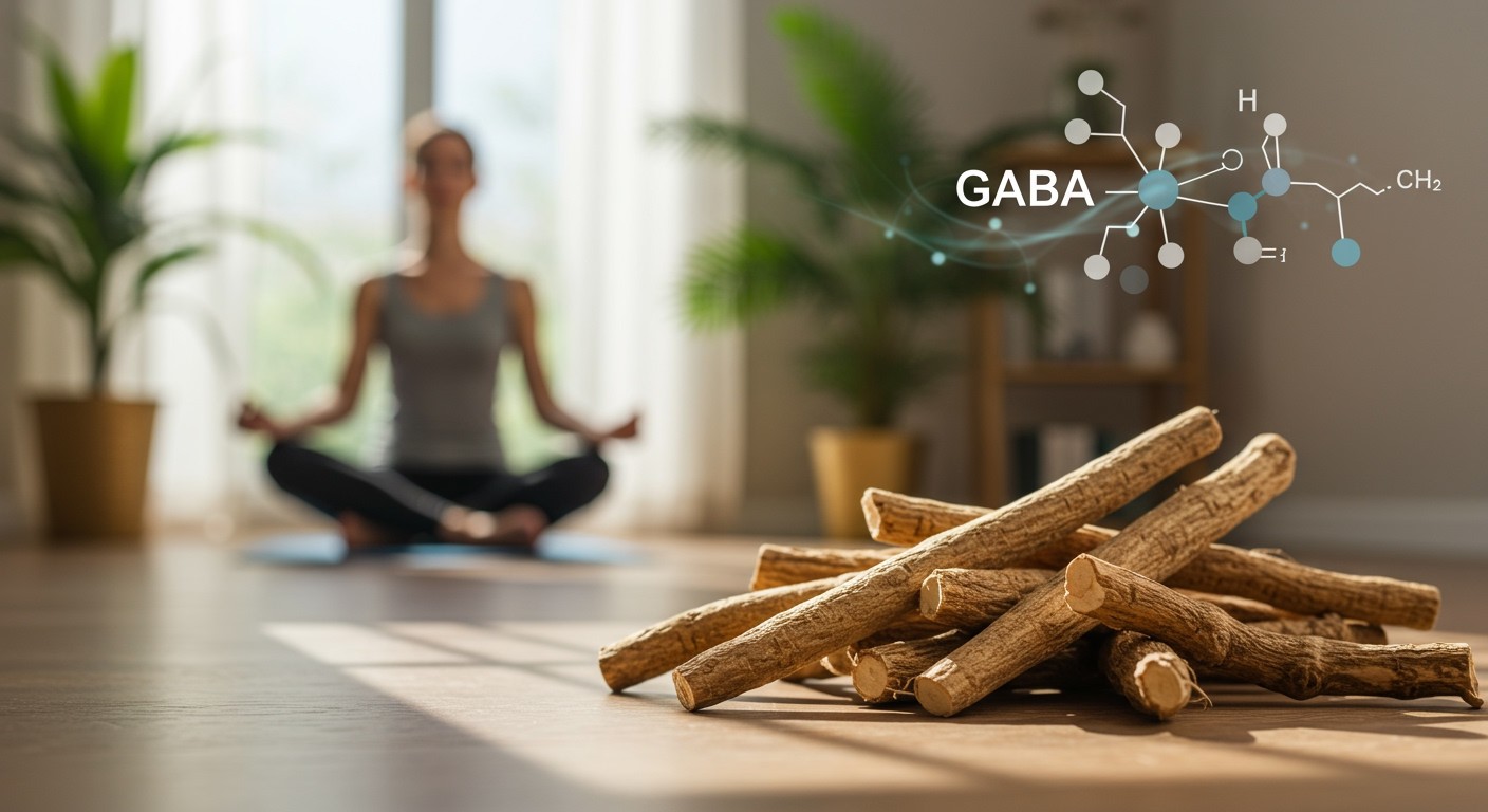 A macskagyökér serkenti a GABA aktivitását, csökkentve a stresszt.