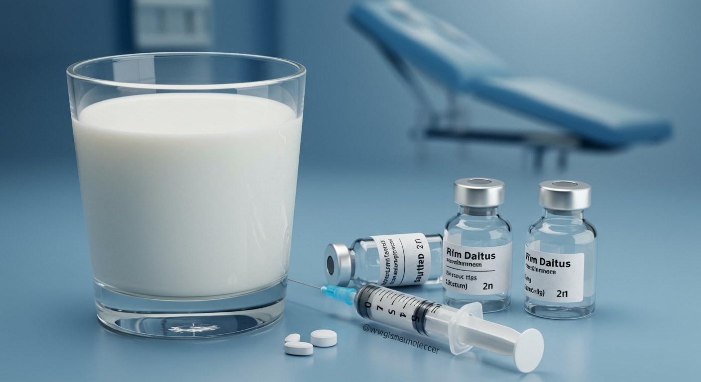 A tej inzulinszintet emelhet, befolyásolva a vércukorszintet.