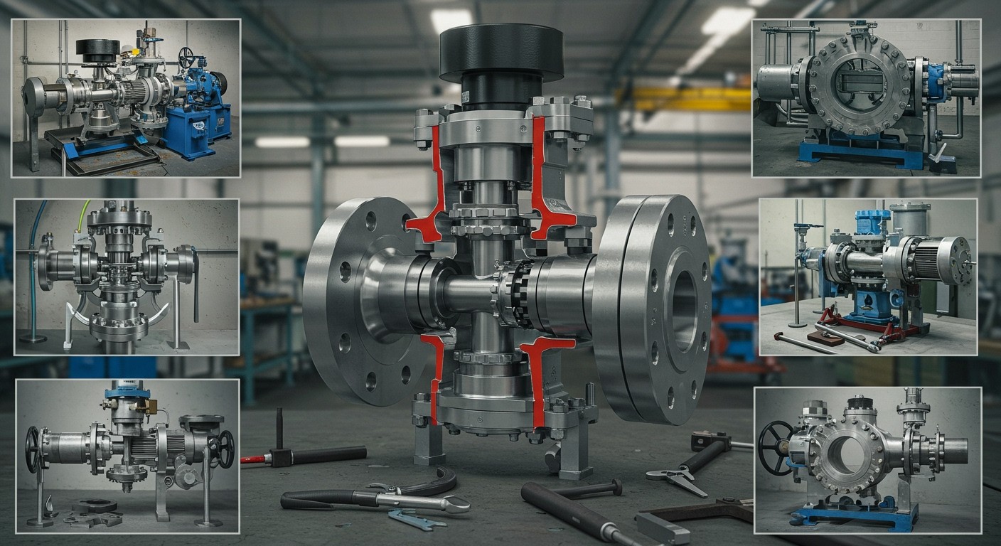 A kétutas váltószelepek kulcsszerepet játszanak ipari folyamatokban.