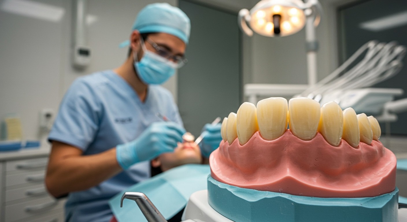 A cirkon korona ajánlott esztétikai igényekhez.