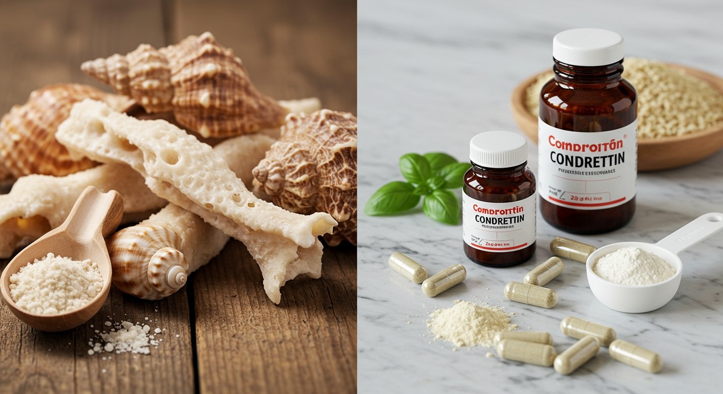 A kondroitin fő természetes forrásai a porcszövetek.