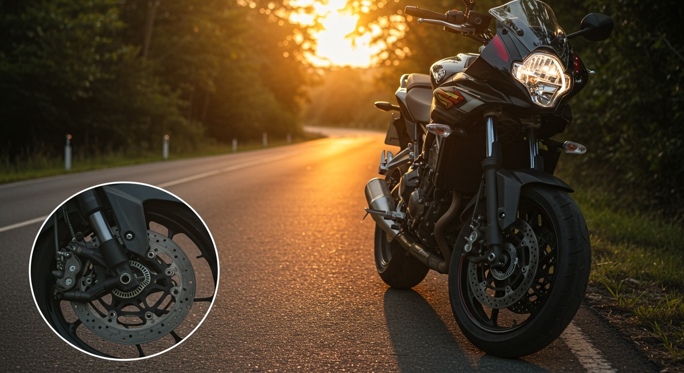 Lapos úton a motorfék hatékonysága csökkenhet.