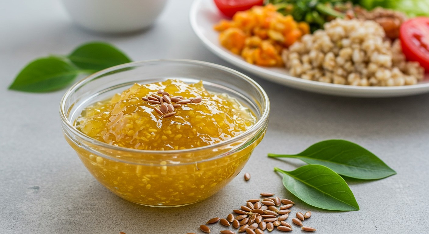 A lenmagzselé segíthet a fogyásban és az emésztésben.