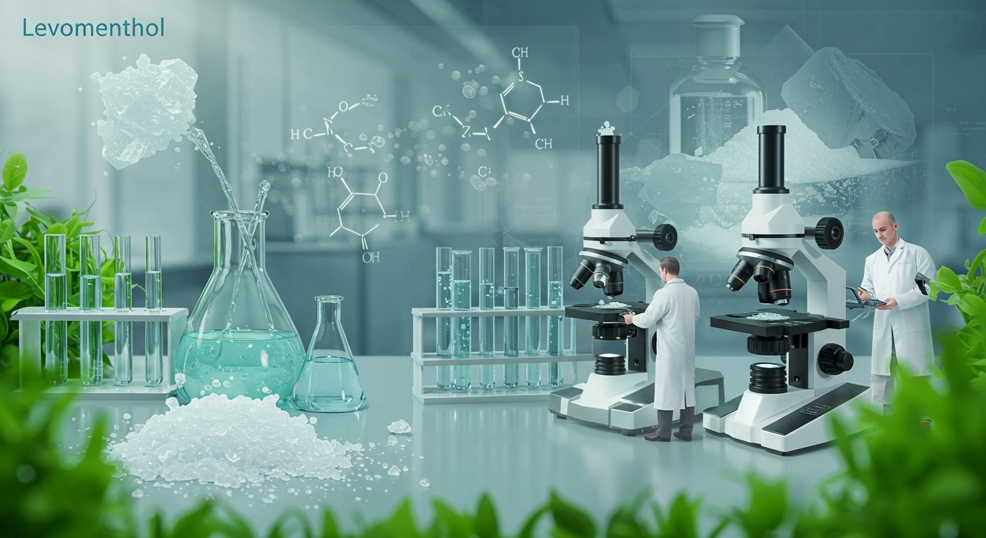 A levomenthol innovatív gyógyszerformákban és aromaterápiában terjedhet el.