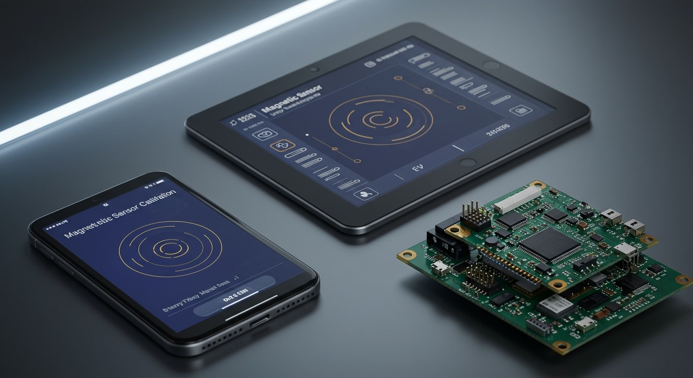 Okostelefonokban a mágneses érzékelők a tájékozódást segítik.