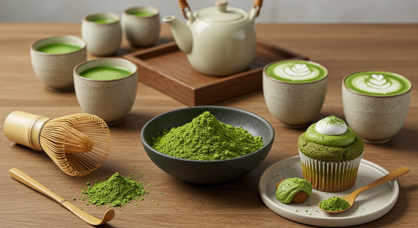 A matcha tökéletes sütikhez és turmixokhoz egyaránt!