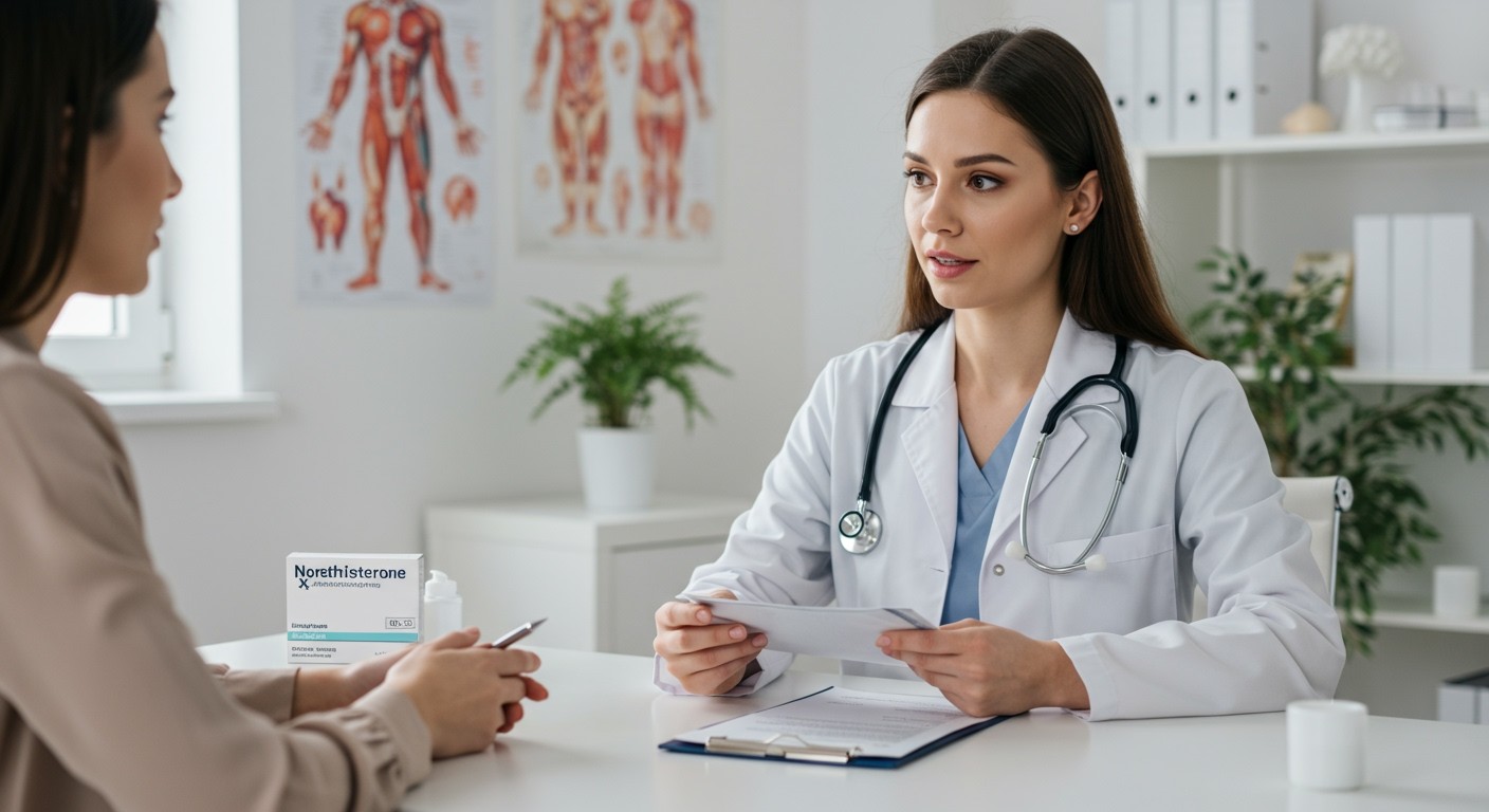 A noretiszteron segíthet a menstruációs zavarok szabályozásában.