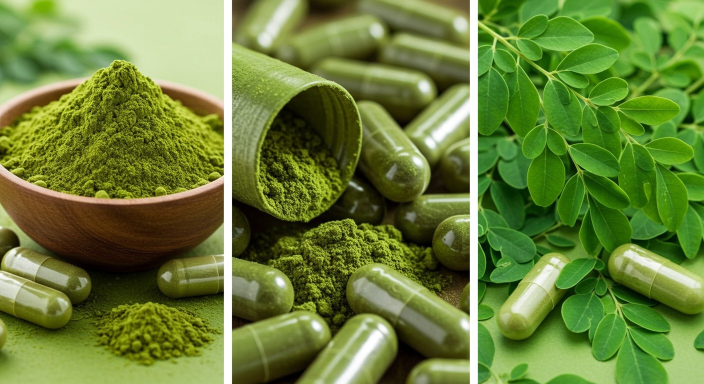 A Moringa por gyorsabb felszívódást biztosít a szervezetben.