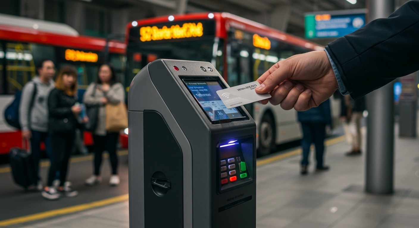 Az RFID technológia gyorsítja a tömegközlekedési jegykezelést.