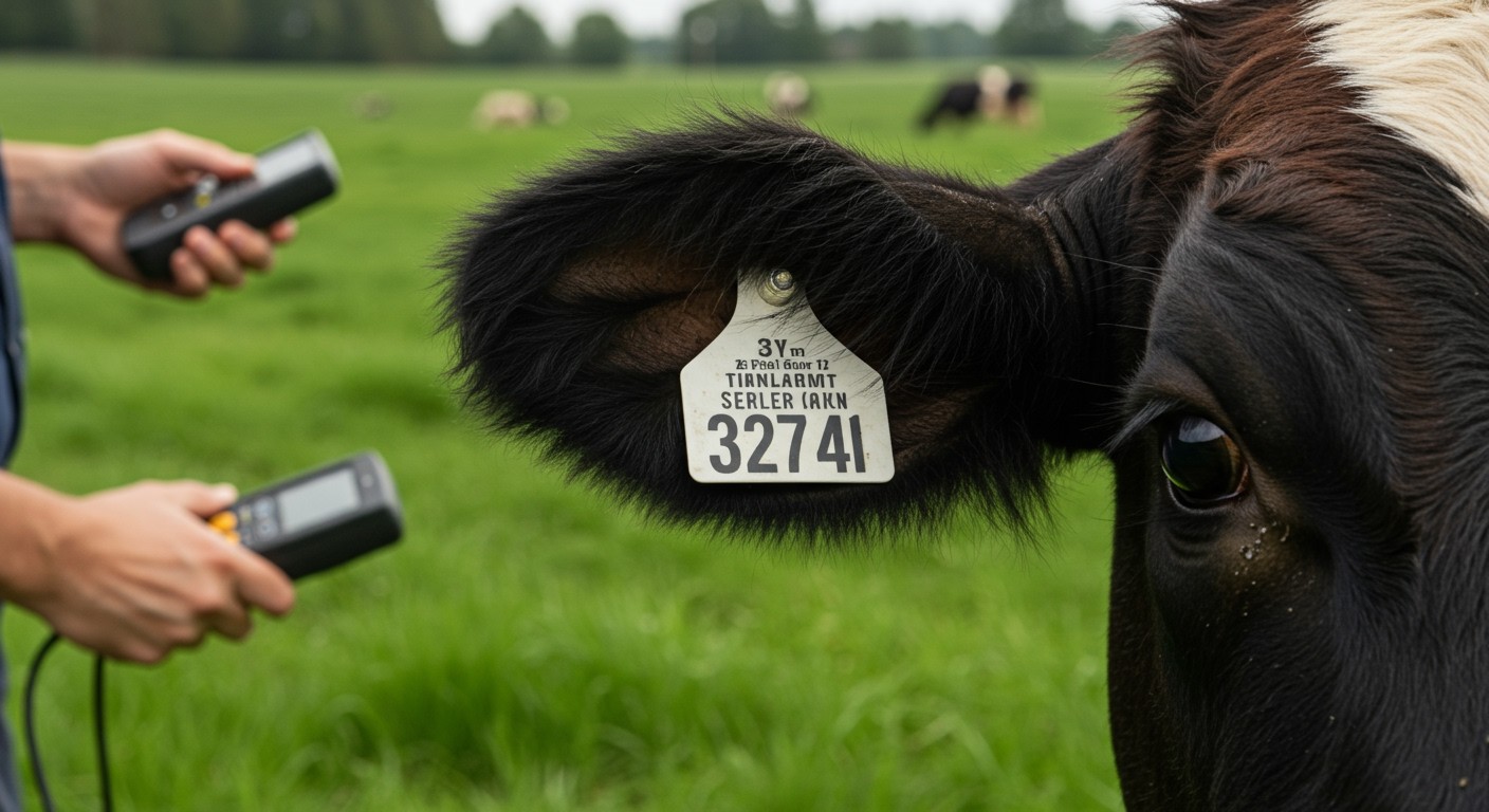 Az RFID segíti az állatok gyors és pontos nyomon követését.